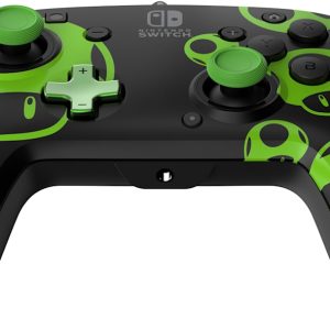 Nintendo REMATCH Wired Controller: 1-Up Glow in the Dark