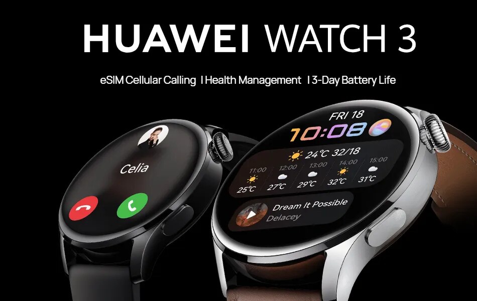 HUAWEI WATCH 3 Smart Watch