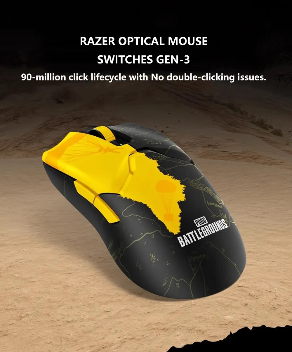 Razer Viper V2 Pro - PUBG: BATTLEGROUNDS Edition Mice