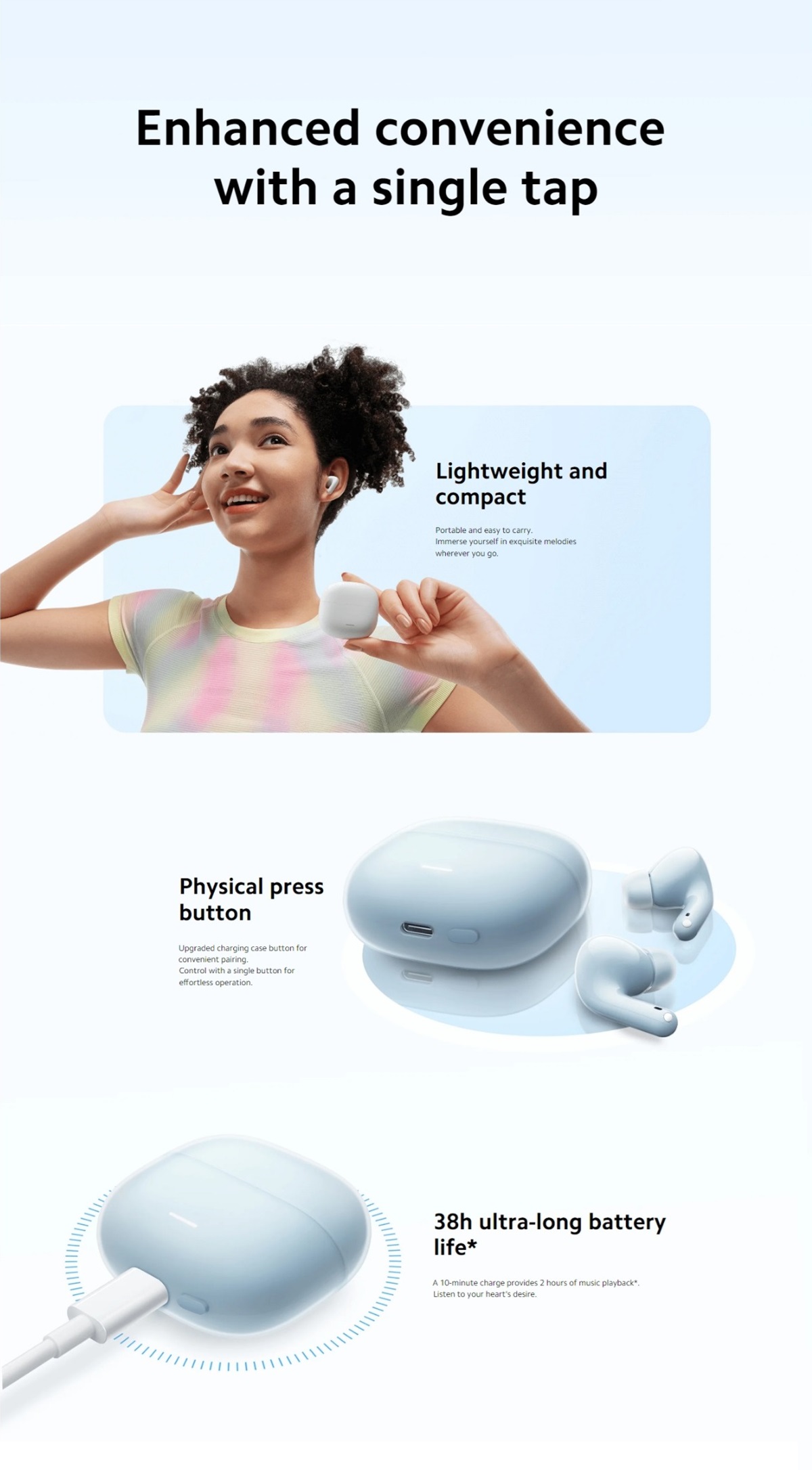 Redmi Buds 6 Lite AI Wireless Earphones