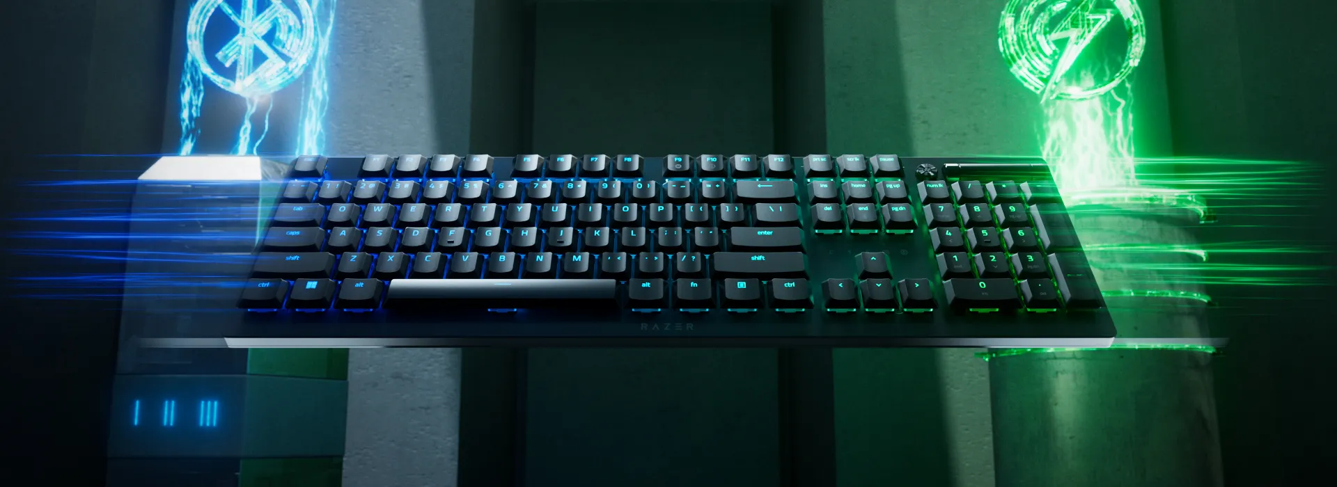 Razer DeathStalker V2 Pro - Clicky Optical Switch - US - Black Keyboards