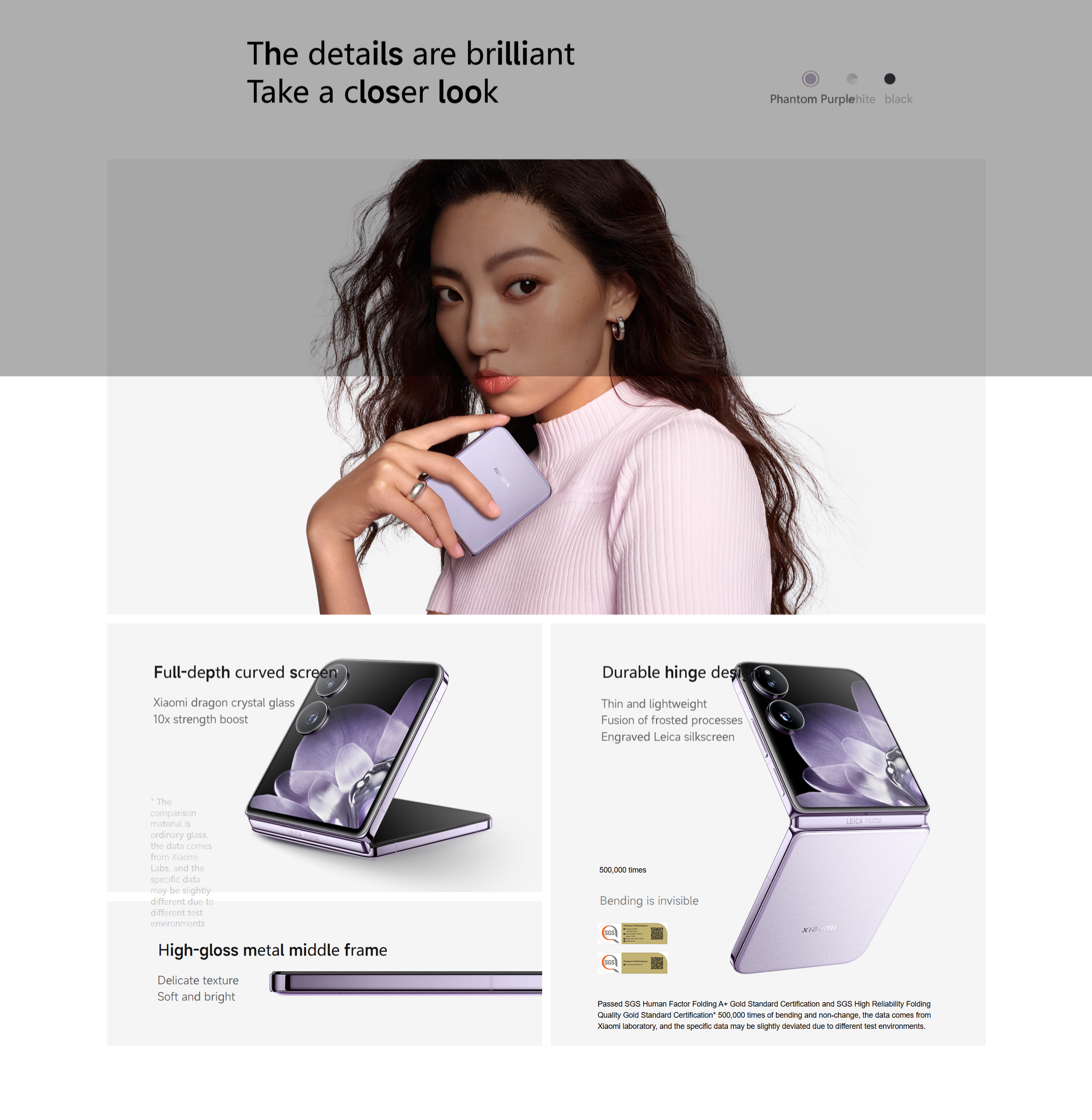 Xiaomi Mix Flip Foldable Smartphone