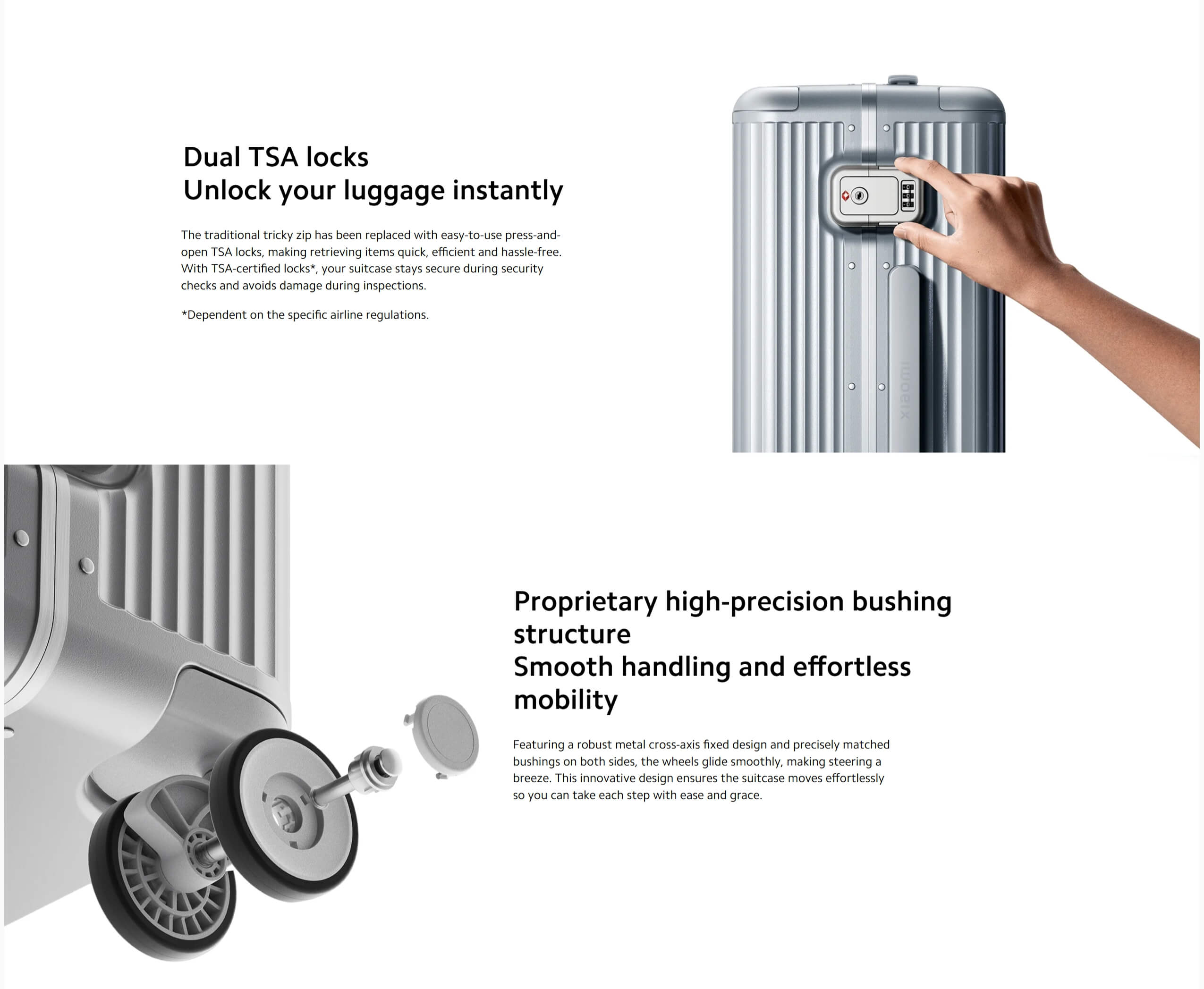 Xiaomi Aluminum Frame Luggage