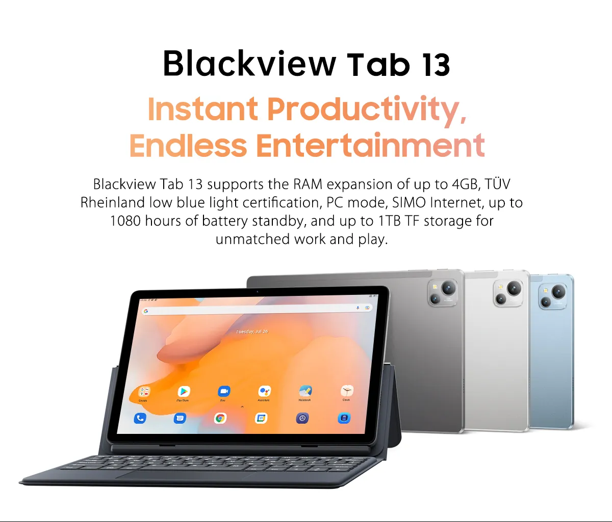 Blackview Tab 13 4G Tablet