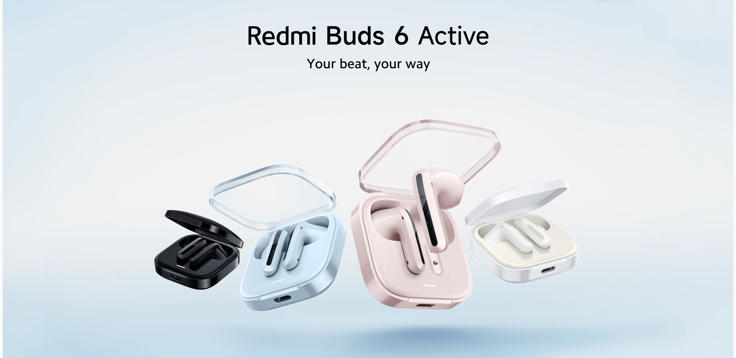 Xiaomi Redmi Buds 6 Active AI Wireless Earphones