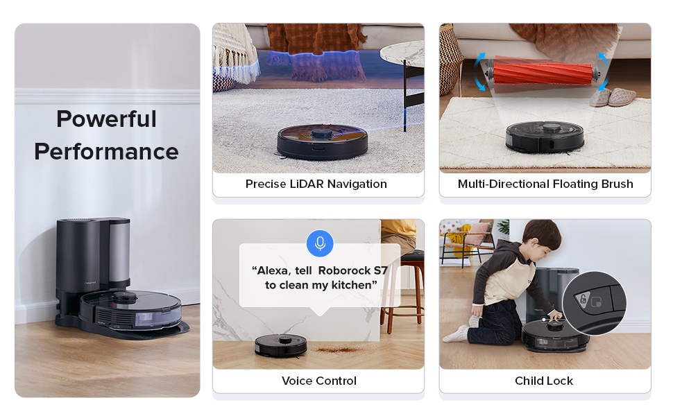 Robot Vacuum with Auto-Empty Dock