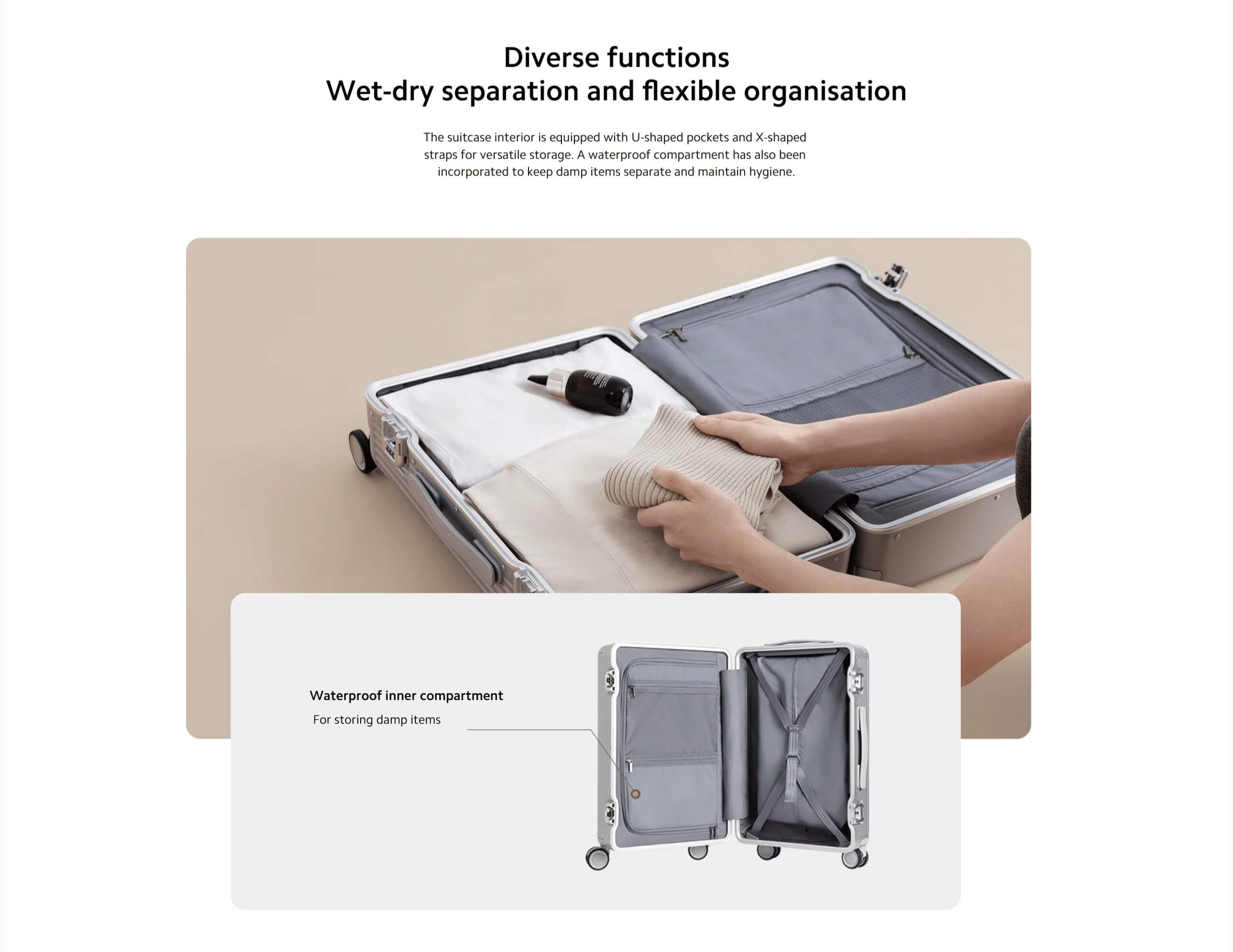 Xiaomi Aluminum Frame Luggage