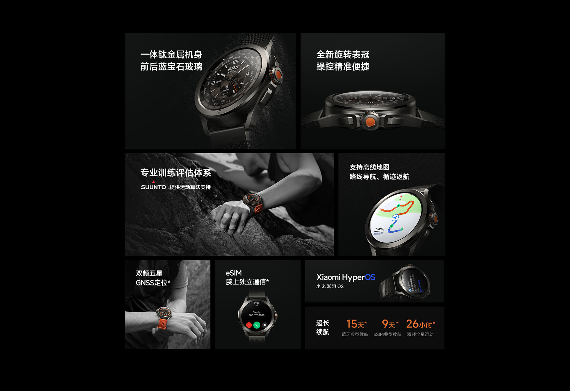 Xiaomi Watch S4 Sport Bluetooth eSIM Smartwatch